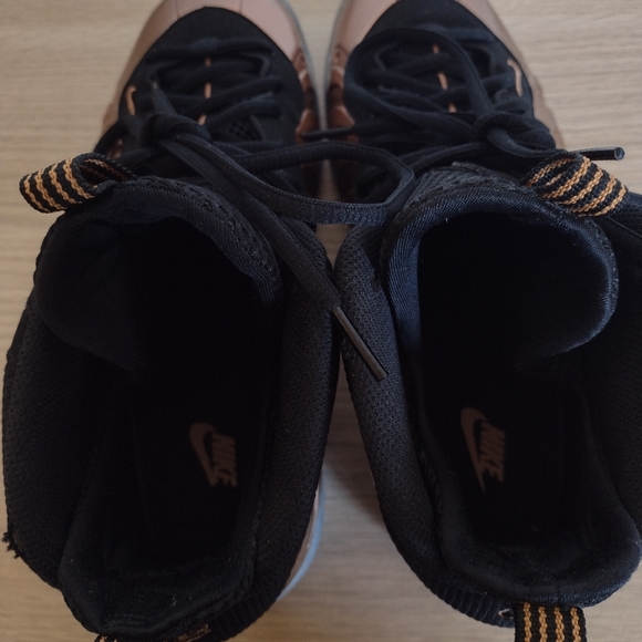 Nike Little Posite One Copper Big Kids 644791-004 - Picture 7 of 13